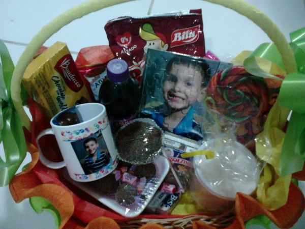 Cesta para crianças
